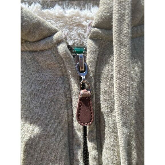 Green Tea full zip up hoodie with pockets size xl - Picture 7 of 9